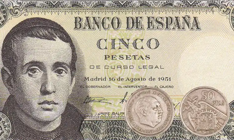 Peseta, antiga moeda da Espanha