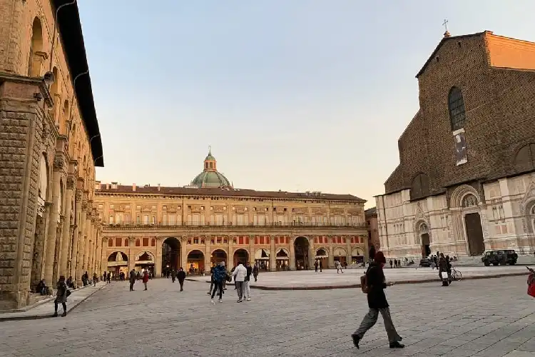 Piazza Maggiore em Bolonha