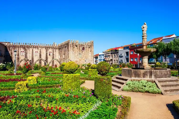 Principais cidades de Portugal Jardim de Santa Bárbara