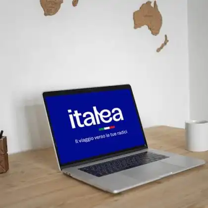 Computador no site do Projeto Italea