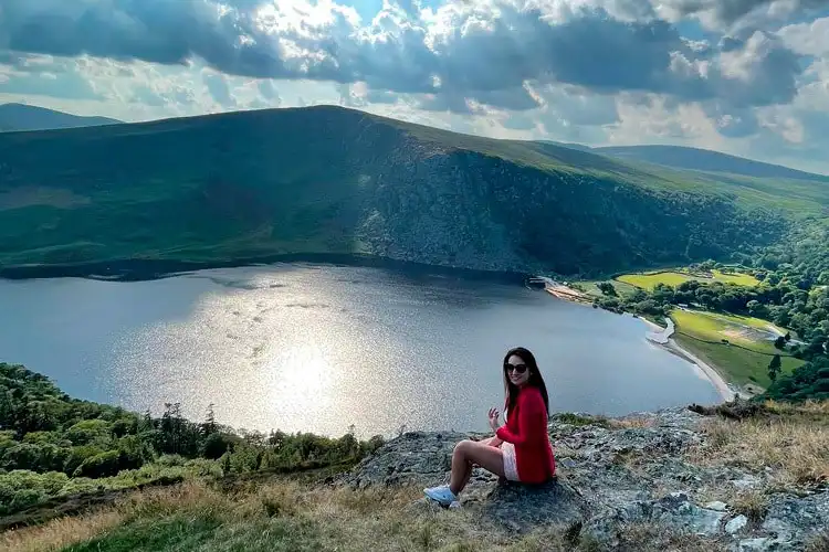 Guinness Lake em Wicklow, na Irlanda.