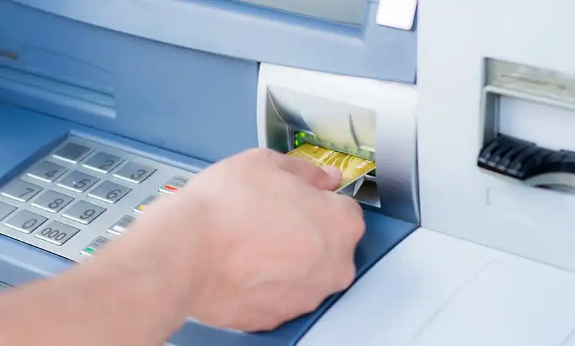 Receber dinheiro Portugal ATM