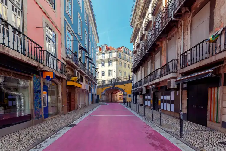 Rua Nova do Carvalho em Lisboa