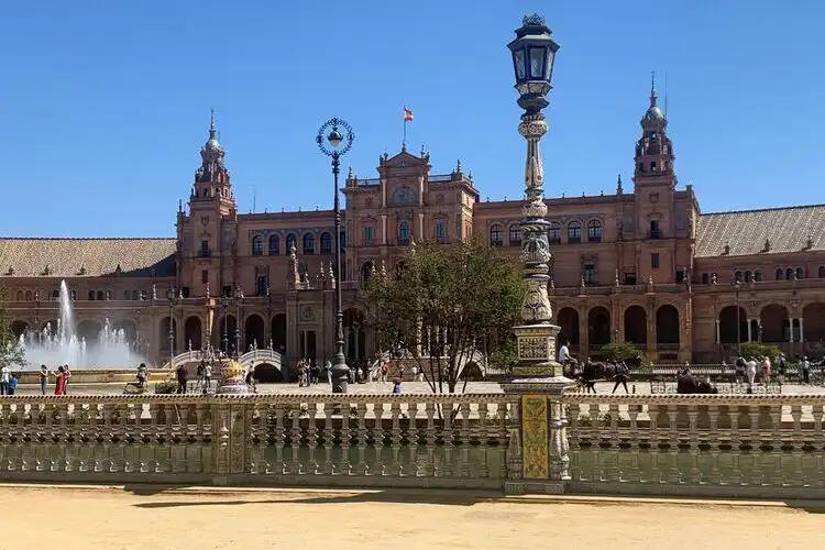 Plaza de Espanha, em Sevilha, Andaluzia