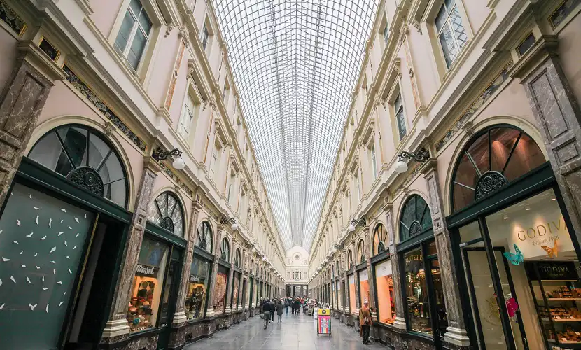 shopping mais antigo do mundo na Bélgica