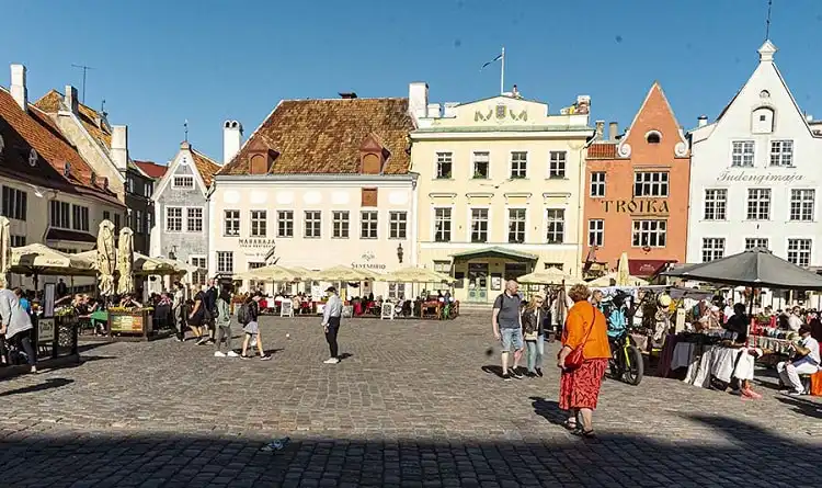 Centro da cidade de Tallinn