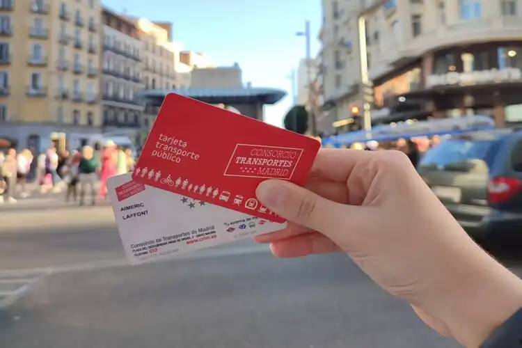 Tarjeta Multi, cartão do metrô de Madrid
