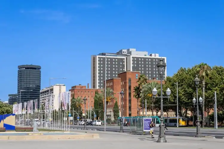 Avenida Diagonal em Barcelona