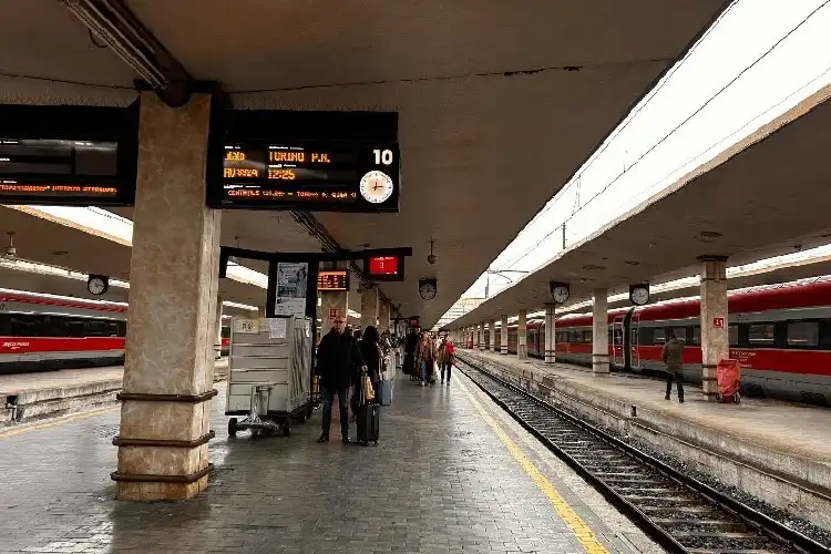 Estação de trem em Florença