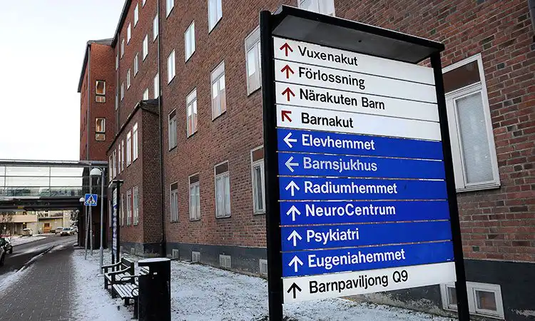 Hospitais na Suécia