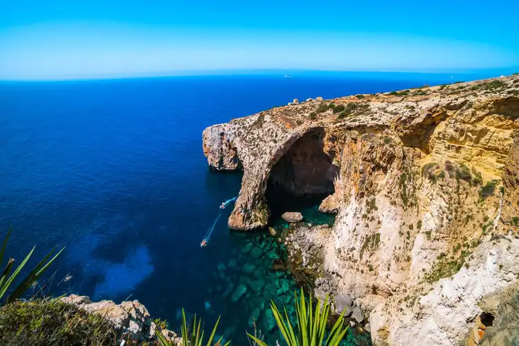 Gruta Azul em Malta