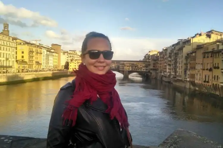 Vista de Ponte Vecchio em Florença