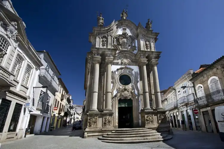 Capela em Vila Real, cidade em Portugal