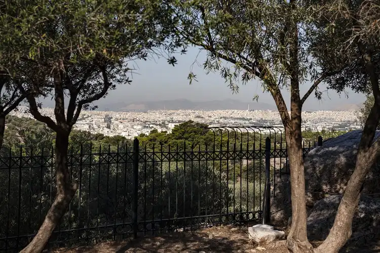 Vista em Atenas