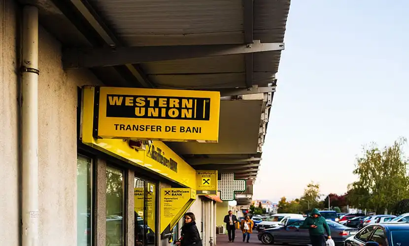 Western Union loja