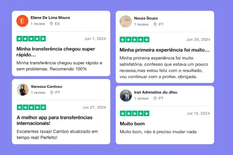 Avaliações Profee no Trustpilot