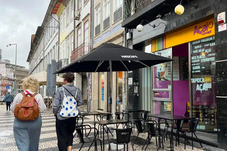 Franquia da Açaí Concept no Porto, em Portugal