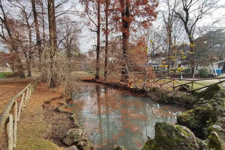 Parque Sempione, em Milão.
