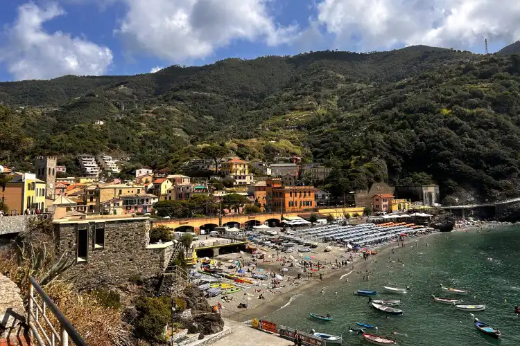 Praia de Monterosso al Mare, Cinque Terre, Itália