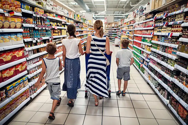 Supermercado é boa parte do custo de vida na Espanha