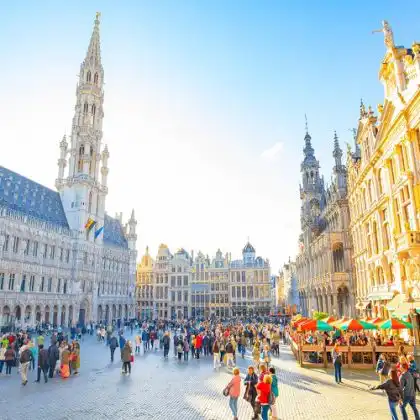 Bruxelas, na Bélgica