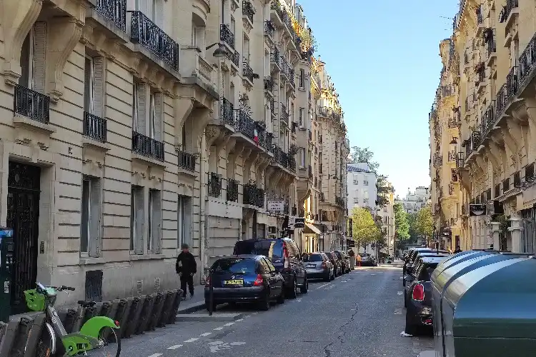 Opção de bairro para alugar apartamento em Paris.