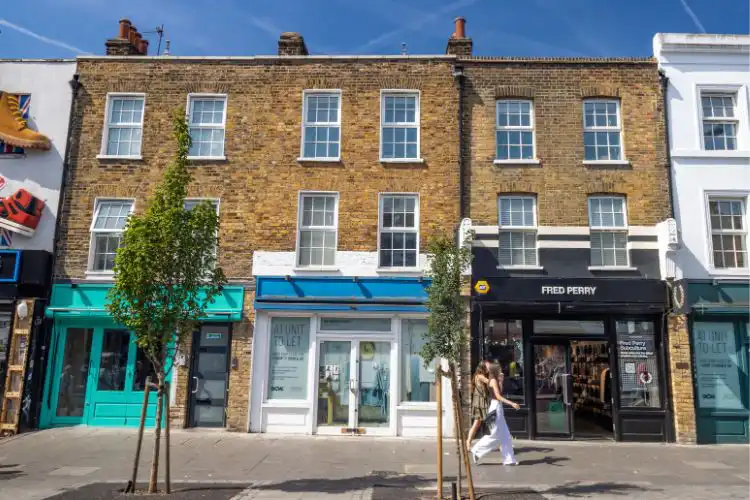 Mulheres caminhando em Camden, Londres