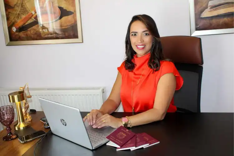 Brasileira Flávia Martinelli na Inglaterra