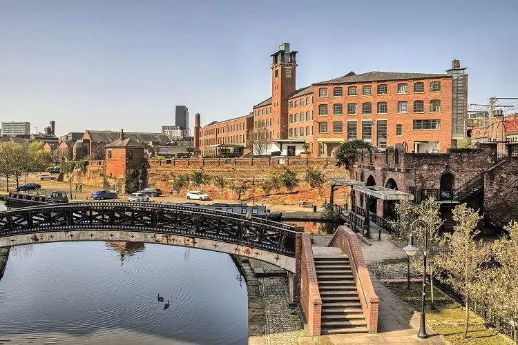 Manchester, Inglaterra no reino Unido.