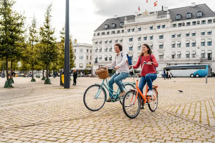 A qualidade de vida na Dinamarca é muito alta. Copenhague se destaca.