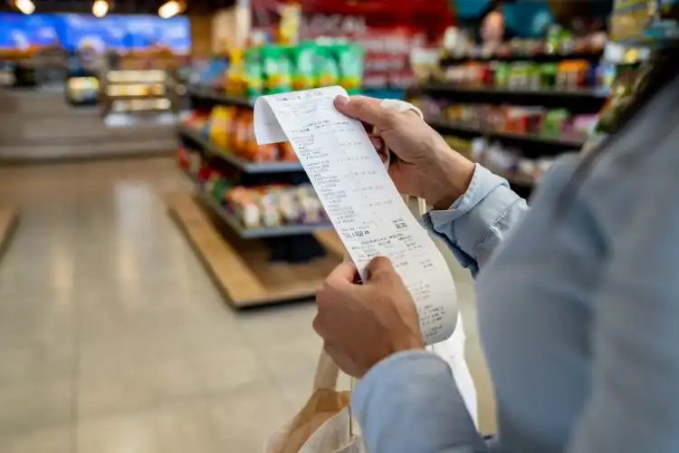 Aumento da alimentação é sentida nos supermercados.