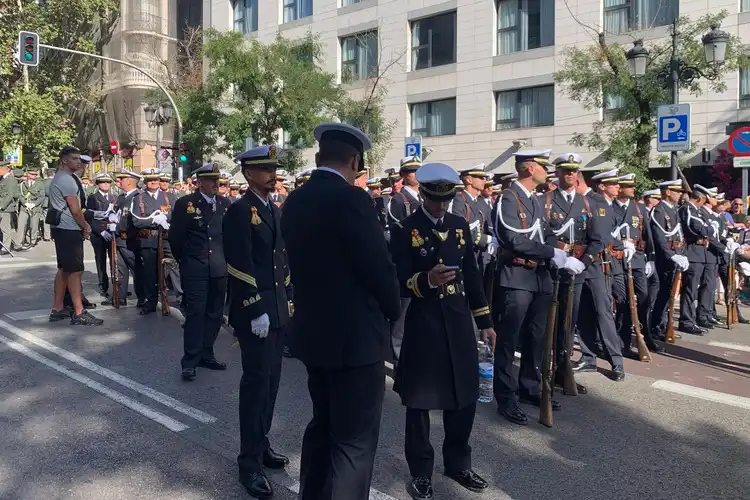 Desfile do Día de la Hispanidad em Madrid