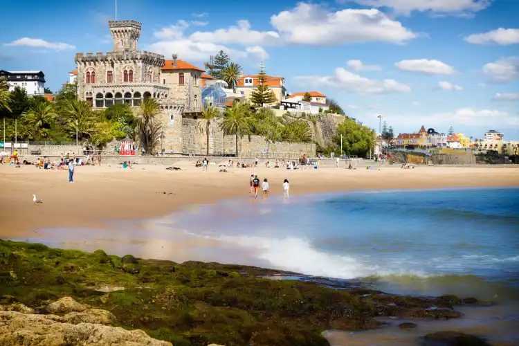 Praia no Estoril, Portugal