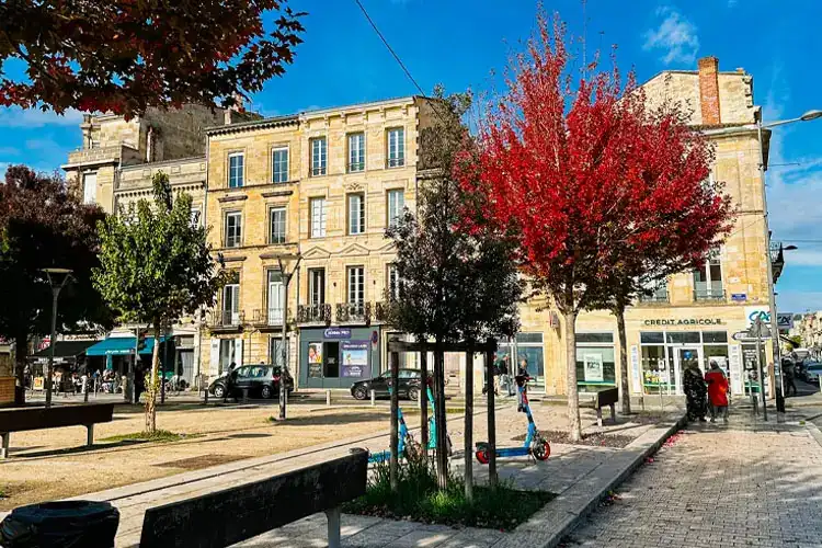 Centro de Bordeaux, na França