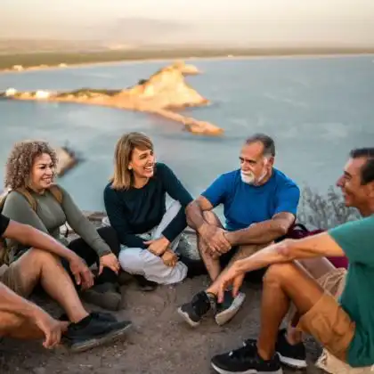 Brasileiros reunidos em busca da conexão em Portugal