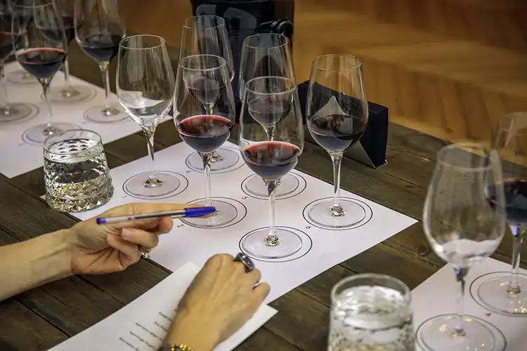 Degustação de vinho do Porto