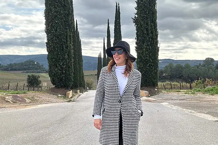 Gisele entrevistada que mora em Barcelona 
