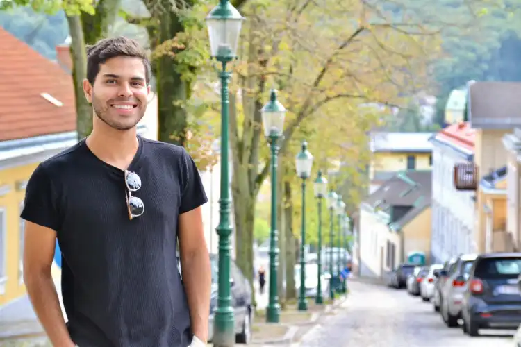 Jovem na Áustria