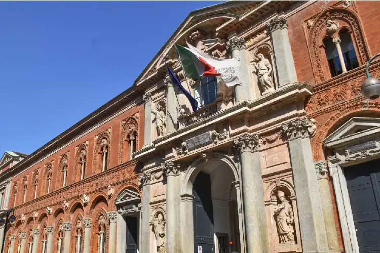 Entrada de universidade italiana