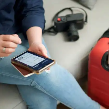 O reembolso de passagem aérea pode ser solicitado online.