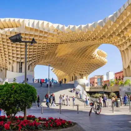 Setas de Sevilha, ponto de interesse para quem deseja saber o custo de vida em Sevilha para morar na cidade.