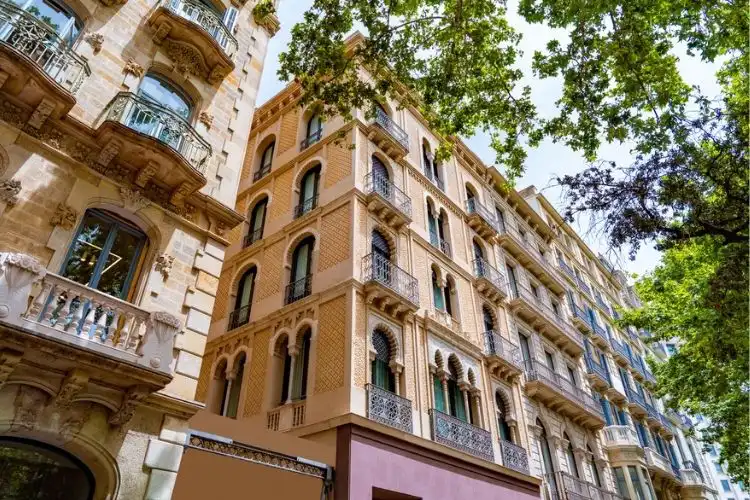 Edifício no Passeio de Gracia, em Barcelona