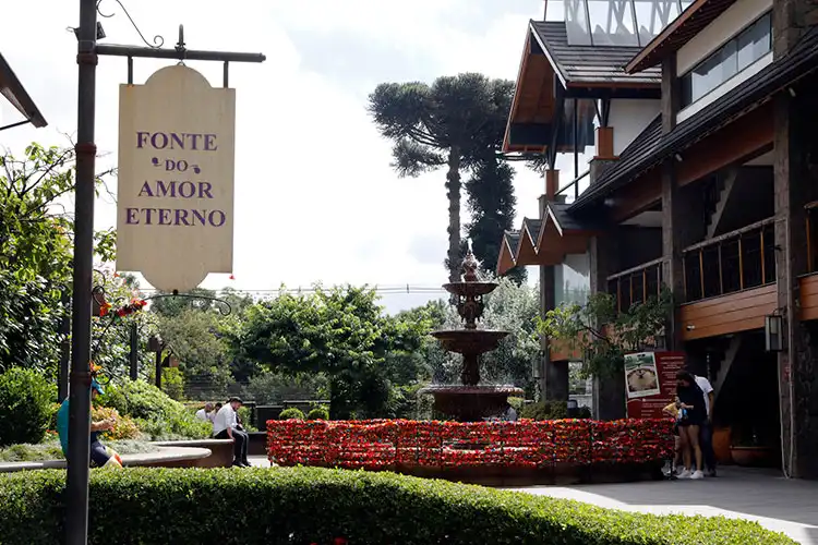 Fonte em Gramado, Rio Grande do Sul