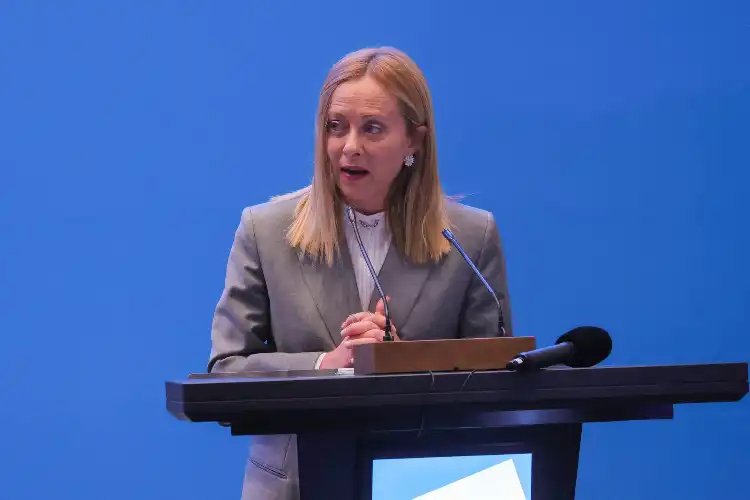 Primeira-ministra da Itália, Giorgia Meloni.