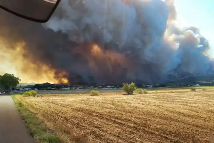 Incêndios na França em 2025