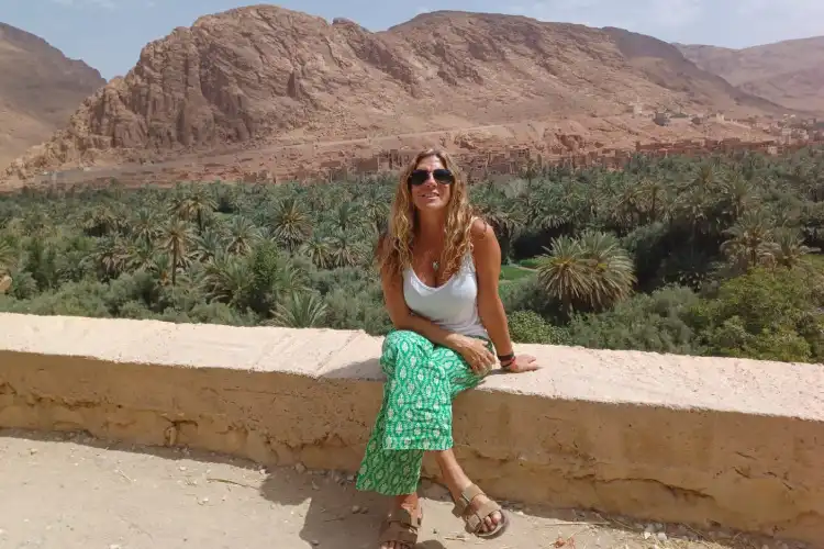 Cordilheira no Marrocos