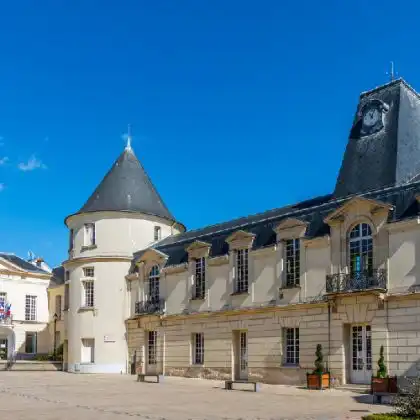 A bela cidade de Clamart na França.