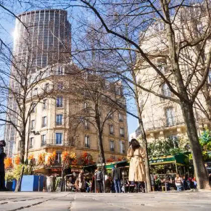 Vista pela qual me apaixonei por Montparnasse.