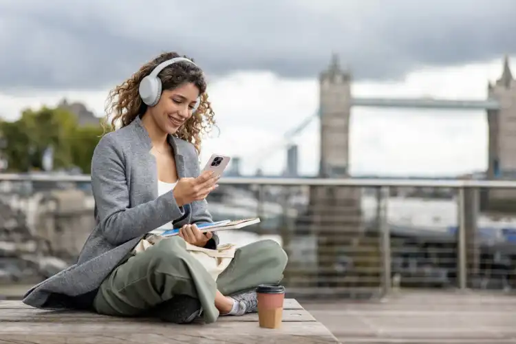 Aluna de intercâmbio na Inglaterra em Londres