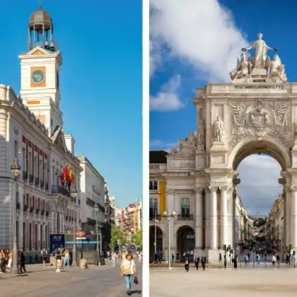 Morar em Madrid, na Espanha, ou em Lisboa, Portugal, é a dúvida de muitos brasileiros